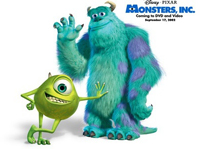 Мультфильм "Корпорация монстров" кинокомпании Pixar Animation Studios