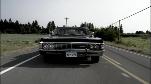 Два брата на чёрном Chevrolet Impala