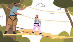 День рождения в верёвочном парке: идеи для детского и взрослого праздника День рождения в верёвочном парке: идеи для детского и взрослого праздника